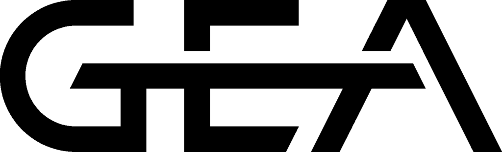 GEA logo svart